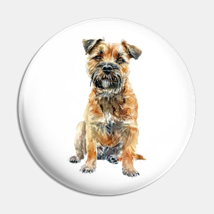 Border Terrier Pin