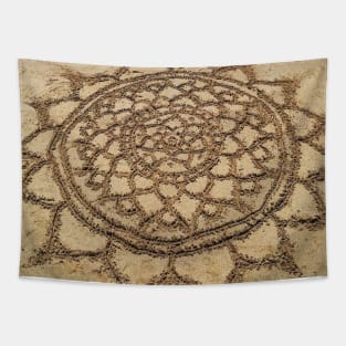 Beach Mandala Tapestry