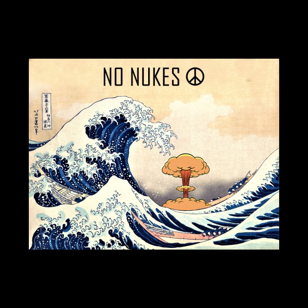 Hokusai No Nukes by Tom Tom + Co