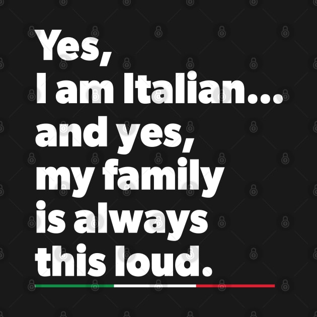 Italia product - Funny Italian Family print by Vector Deluxe