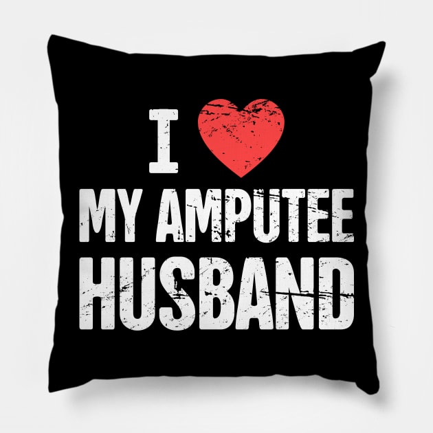 Funny Amputated Missing Arm Amputee Gift Pillow by MeatMan