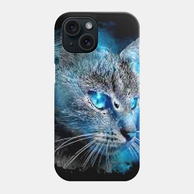 Blue Cat Phone Case by BambooBox