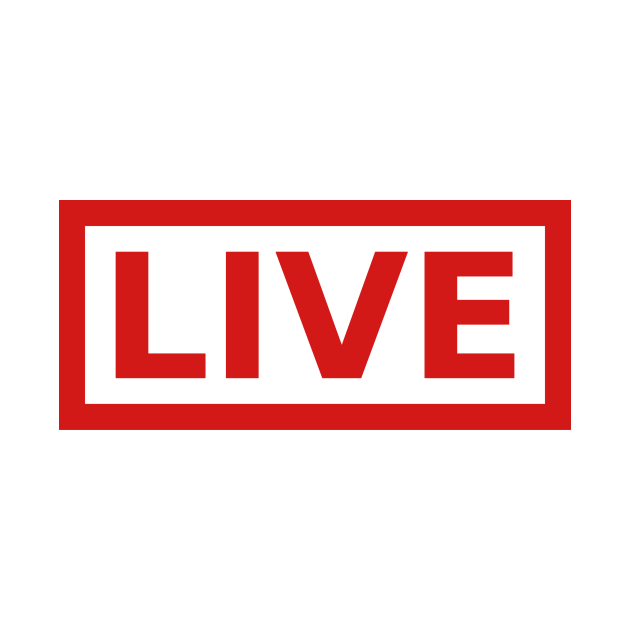 LIVE Logo Live TShirt TeePublic