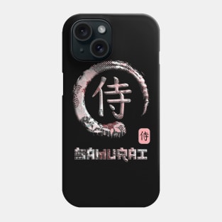 Samurai Japanese Kanji Word Symbol Enso Circle 13 Phone Case