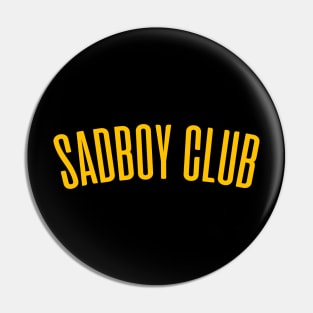 SADboy Club Pin