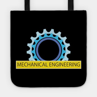 mechanical engineering, engineer mechanics logo Tote