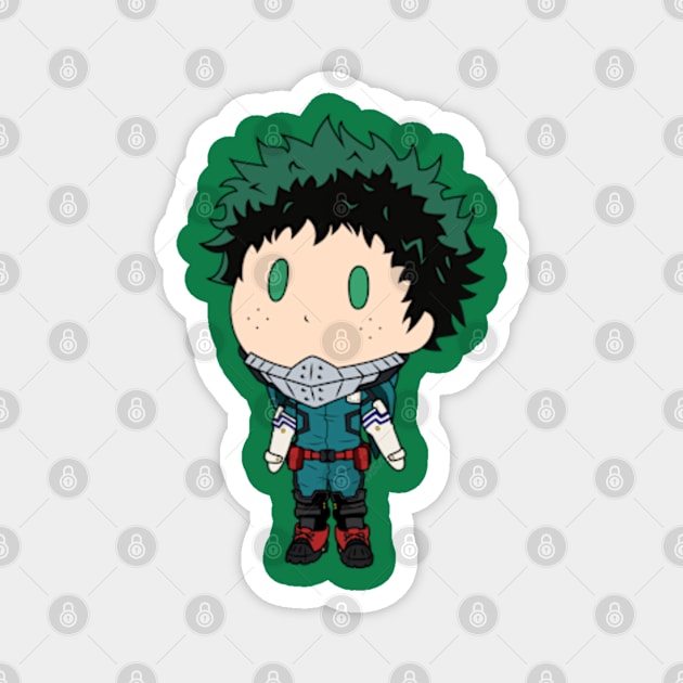 Chibi Deku Magnet by NsCrafting