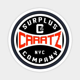 Caratz Round Patch Logo Magnet