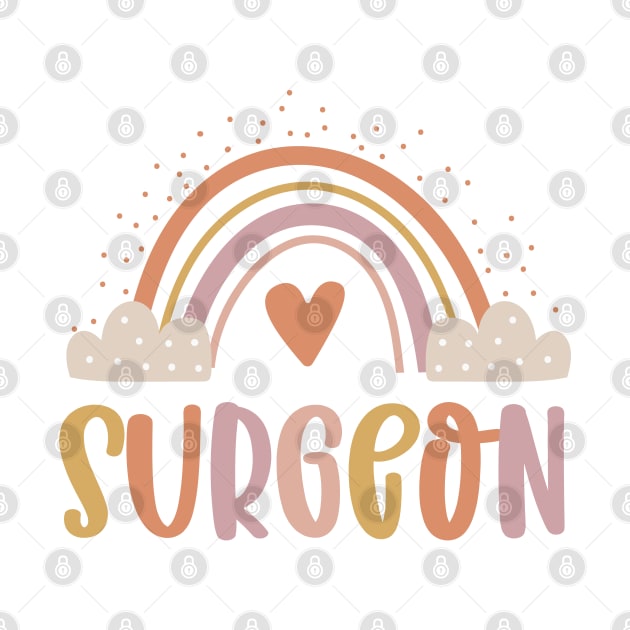 Surgeon - boho casual over the rainbow Design by best-vibes-only