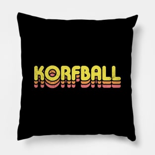 Retro Korfball Pillow