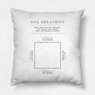 Box Breathing Pillow