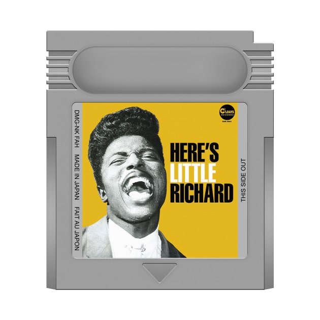 Here's Little Richard Game Cartridge by PopCarts