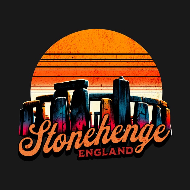 Stonehenge Monument England Design by Miami Neon Designs