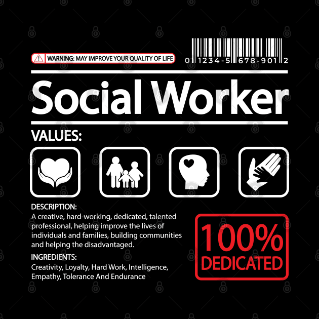 Funny Social Worker Values Social Work by White Martian