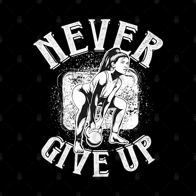 Never Give Up by JabsCreative