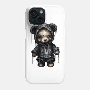 Halloween Goth Teddy Phone Case