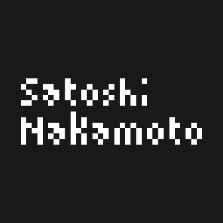 Satoshi Nakamoto Pixel T-Shirt