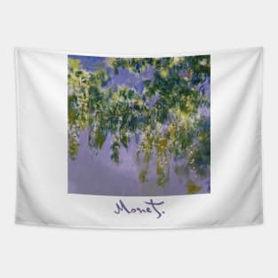 Wisteria by Claude Monet Tapestry