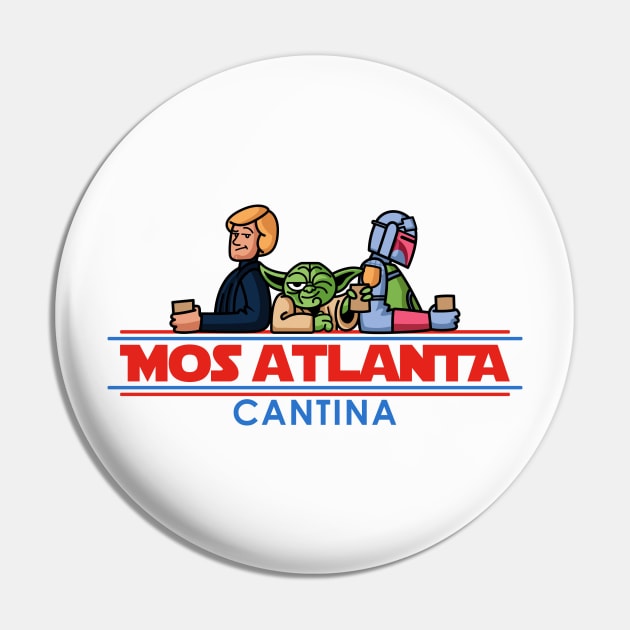 Mos Atlanta Cantina Classic Pin by GASWC