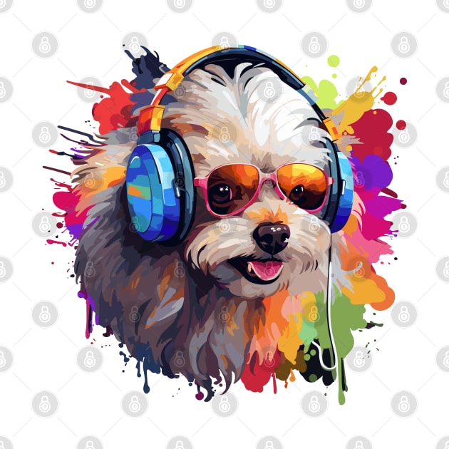 Colorful Cute puppies by Yopi