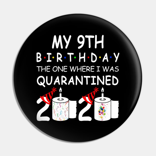 My 9th Birthday The One Where I Was Quarantined 2020 Pin by Rinte