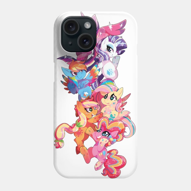 My Little Pony - Rainbow Power Phone Case by sharmie