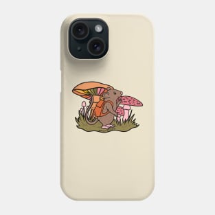 Rat With Backpack Phone Case