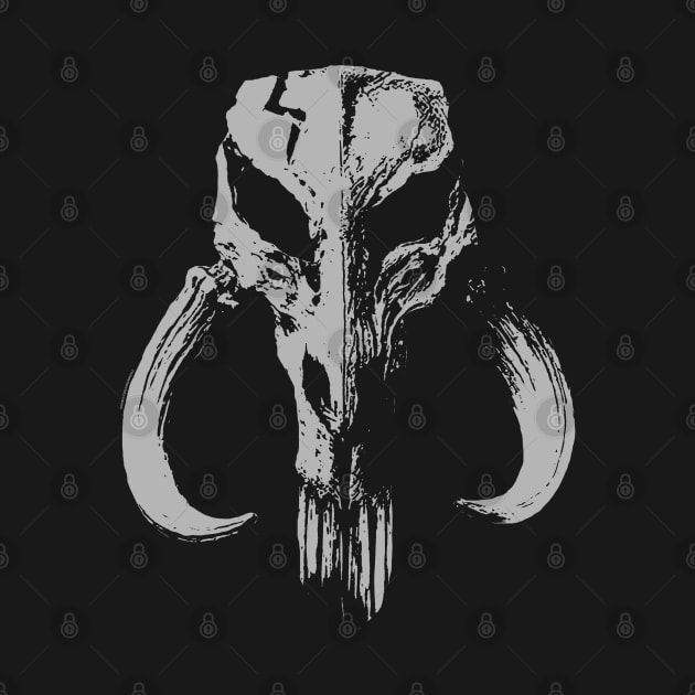 MYTHOSAUR SKULL (Grey) by KERZILLA