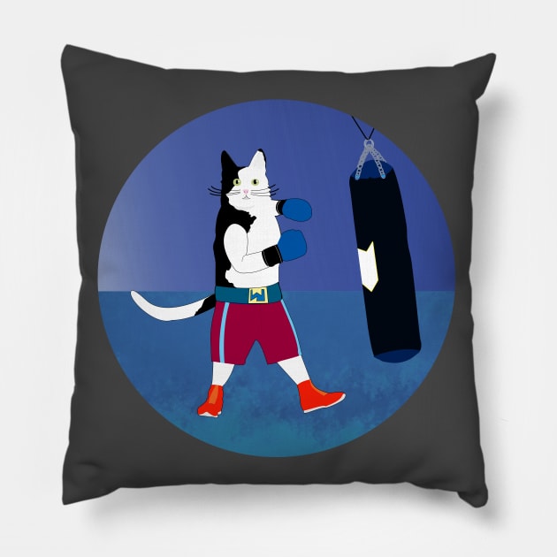 Cat Pillow by momomoma