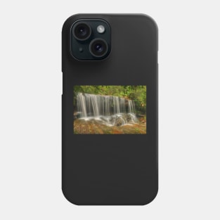 Lower Somersby Falls .. the lateral view Phone Case