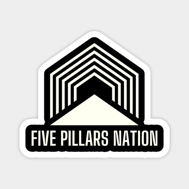 BIG - Five Pillars Nation Magnet by Five Pillars Nation