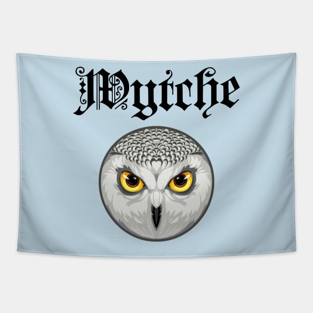 Wytche - Witch with Owl Tapestry by TraditionalWitchGifts