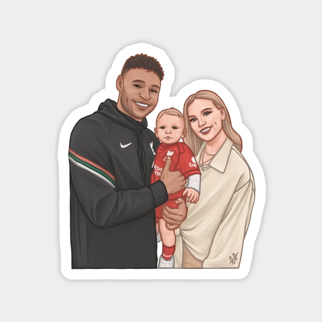 Reds || Alex, Perrie and Axel Magnet by CharlottePenn