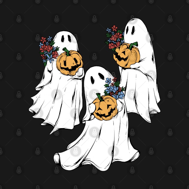 Happy Halloween Ghost Party by Kali Space