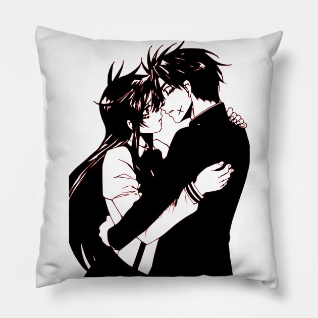 Full Metal Panic Kaname and Sousuke Pillow by OtakuPapercraft