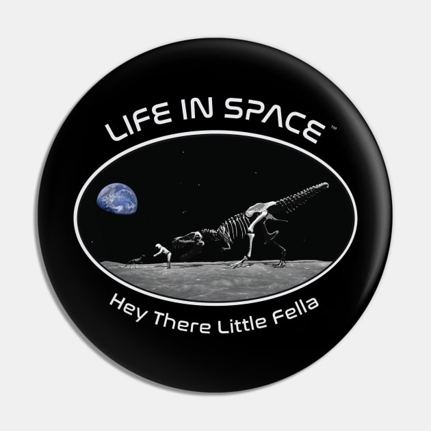 Life in Space: Hey There Little Fella Pin by photon_illustration