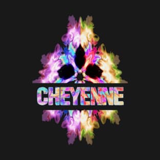 Cheyenne Tie Dye Watercolor Gift Souvenir T-Shirt