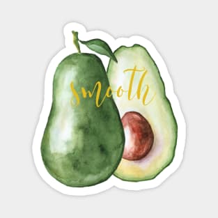 Smooth – Avocado Magnet