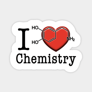 I love Chemistry Magnet