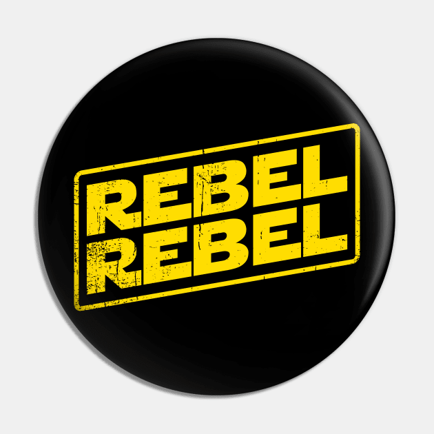 Rebel Rebel Pin by nickbeta