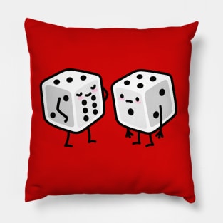 Funny gym dices Six pack abs workout bodybuilding Pillow