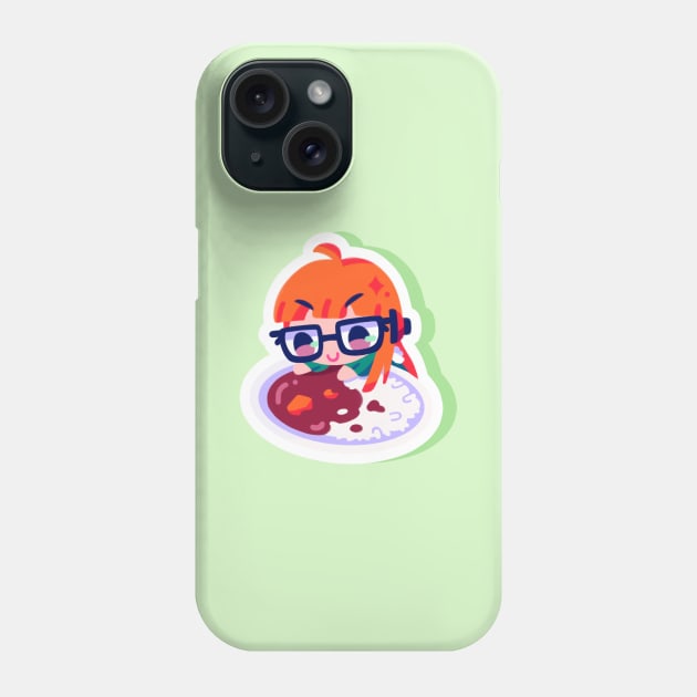 Futaba Sakura curry Phone Case by OkiComa