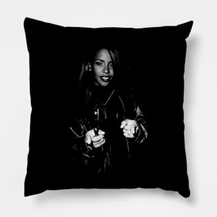 Classic Aaliyah Women Men Love Music Pillow