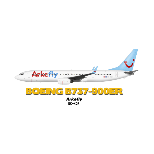 Boeing B737-900ER - Arkefly by TheArtofFlying