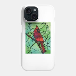 Red cardinal Phone Case