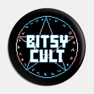 Trans Bitsy Cult Pin