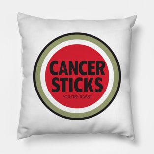 Cancer Sticks Pillow