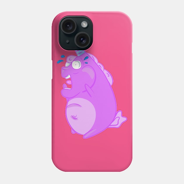 unicorn alo lo Phone Case by TeyaMeow