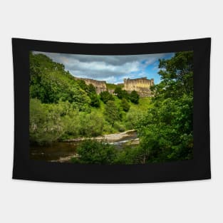 Richmond Castle Above The Swale Tapestry