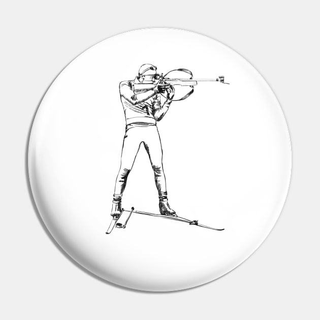 Biathlon Pin by sibosssr